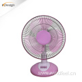 5 blade white quiet oscillating table fans